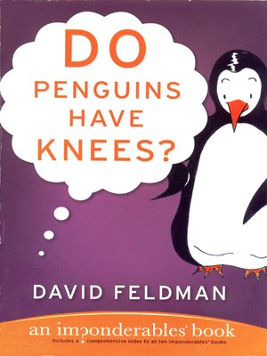 cover image of Do Penguins Have Knees?